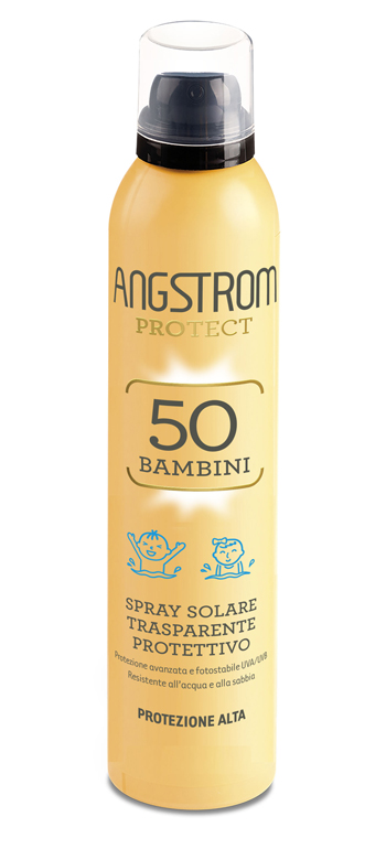 ANGSTROM PROTECT 50 BAMBINI SPRAY SOLARE TRASPARENTE 250 ML - Farmacia Bartoli