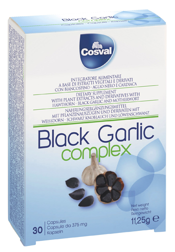 BLACK GARLIC COMPLEX 30 CAPSULE - Farmacia Bartoli