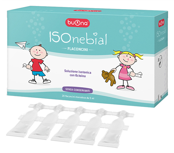 ISONEBIAL FLACONCINI SOLUZIONE ISOTONICA 0,9% CON AGGIUNTA DI ECTOINA 20X5 ML - Farmacia Bartoli