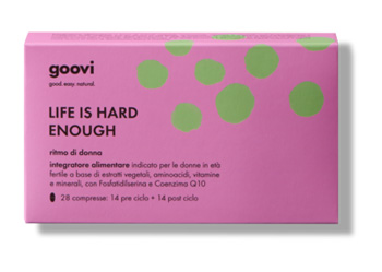 GOOVI LIFE IS HARD ENOUGH RITMO DI DONNA 28 COMPRESSE - Farmacia Bartoli