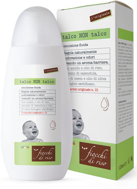 FIOCCHI DI RISO TALCO NON TALCO 120 ML - Farmacia Bartoli