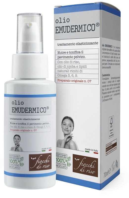 FIOCCHI DI RISO OLIO EMUDERMICO ELASTICIZZANTE 70 ML - Farmacia Bartoli