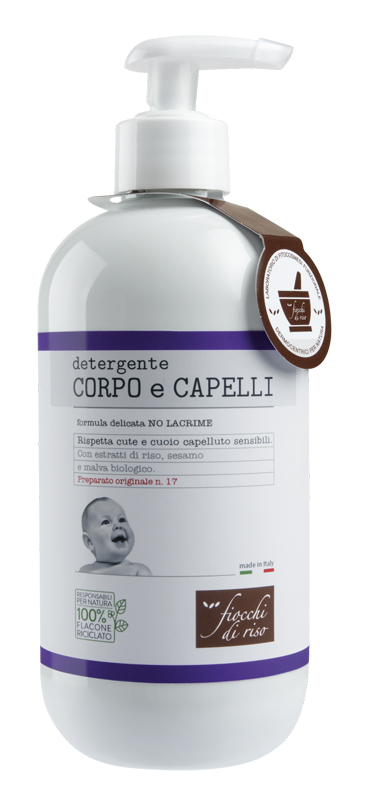 FIOCCHI DI RISO DETERGENTE CAPELLI E CORPO 400 ML - Farmacia Bartoli