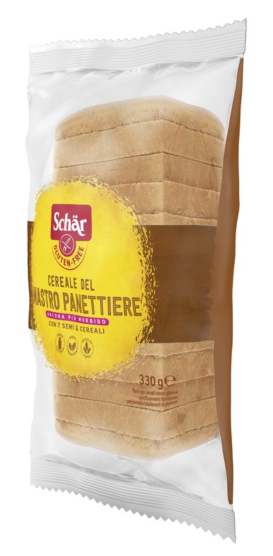 SCHAR CEREALE DEL MASTRO PANETTIERE PANE CON CEREALI SENZA LATTOSIO 330 G - Farmacia Bartoli