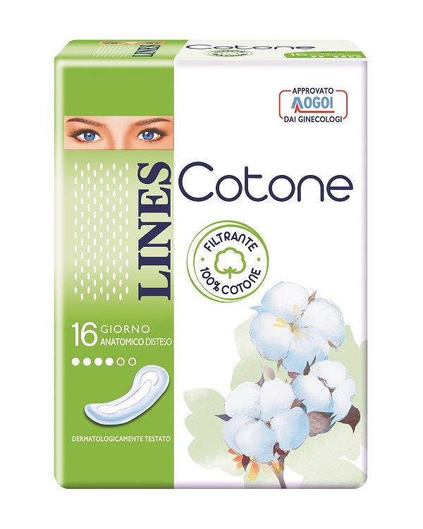 LINES COTONE NON ULTRA ANATOMICI DISTESI 16 PEZZI - Farmacia Bartoli