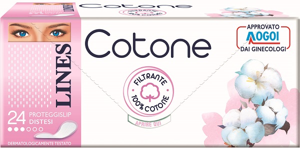 LINES COTONE PROTEGGISLIP DISTESI 24 PEZZI - Farmacia Bartoli
