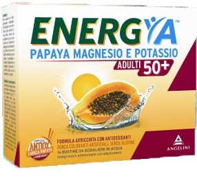 ENERGYA PAPAYA MAGNESIO POTASSIO 50+ 14 BUSTINE - Farmacia Bartoli