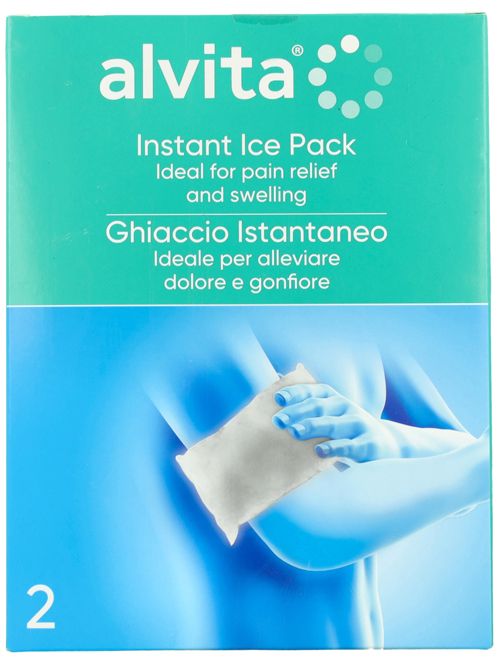 GHIACCIO ISTANTANEO ALVITA 2 PEZZI - Farmacia Bartoli