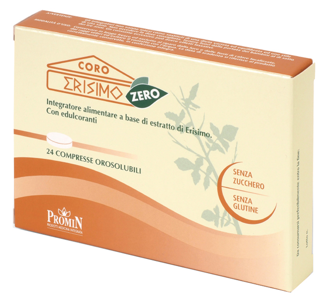 CORO ERISIMO ZERO 24 COMPRESSE OROSOLUBILI - Farmacia Bartoli