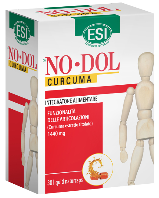 ESI NO DOL CURCUMA 30 NATURCAPS LIQUID - Farmacia Bartoli