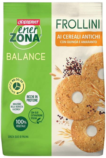 ENERZONA FROLLINI VEG CEREALI ANTICHI 250 G - Farmacia Bartoli