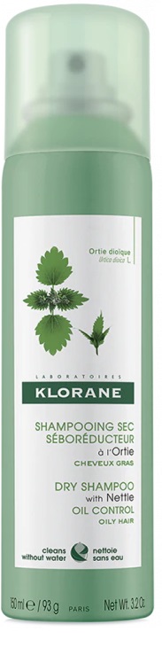 KLORANE SHAMPOO SECCO SEBORIDUTTORE ALL'ORTICA 150 ML - Farmacia Bartoli