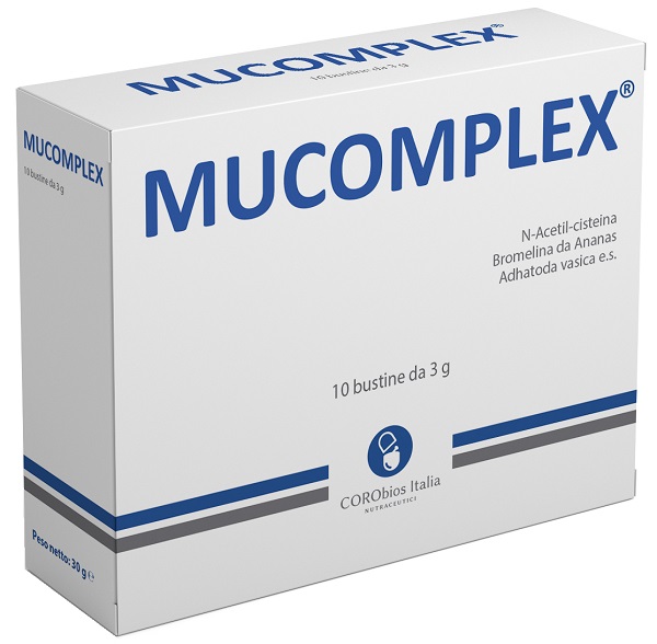 MUCOMPLEX 10 BUSTINE DA 3 G - Farmacia Bartoli