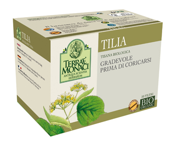 TERRAE MONACI TILIA TISANA 20 FILTRI 1 G - Farmacia Bartoli