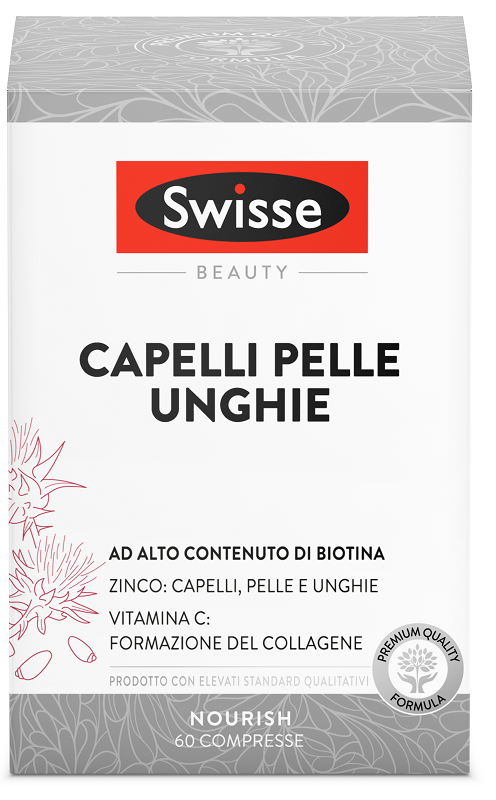 SWISSE CAPELLI PELLE UNGHIE 60 COMPRESSE - Farmacia Bartoli