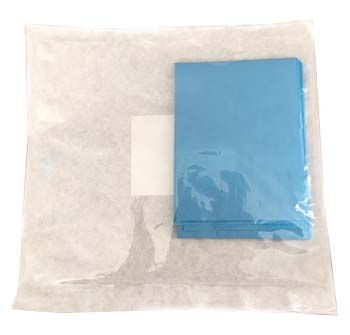 TELO STERILE STANDARD MONOUSO IN TNT IMPERMEABILE PLASTIFICATO 45 CM X 75 CM 1 PEZZO - Farmacia Bartoli