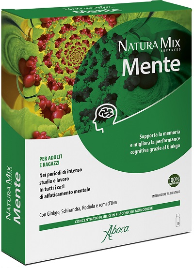 NATURA MIX ADVANCED MENTE 10 FLACONCINI - Farmacia Bartoli