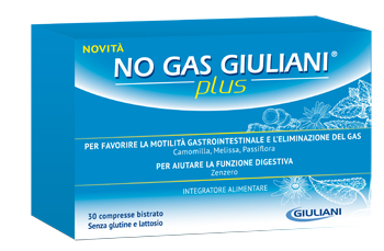 NO GAS GIULIANI PLUS 30 COMPRESSE BISTRATO - Farmacia Bartoli