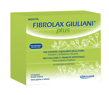 FIBROLAX GIULIANI PLUS 14 BUSTINE ARANCIA - Farmacia Bartoli