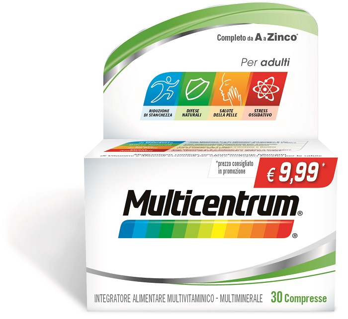MULTICENTRUM ADULTI 30 COMPRESSE PROMO - Farmacia Bartoli
