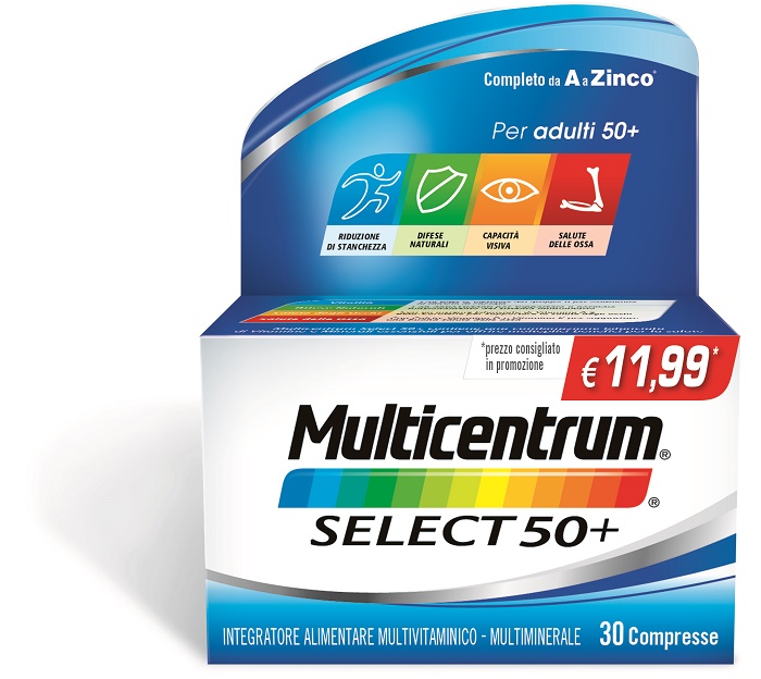 MULTICENTRUM SELECT 30 COMPRESSE PROMO - Farmacia Bartoli