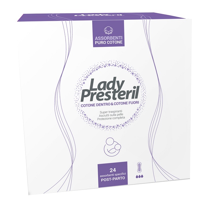 LADY PRESTERIL POSTPARTO 24 PEZZI - Farmacia Bartoli