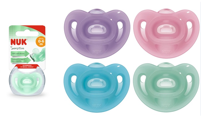 NUK SUCCHIETTO SENSITIVE IN SILICONE 0-6 MESI - Farmacia Bartoli