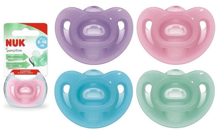 NUK SUCCHIETTO SENSITIVE IN SILICONE 6-18 MESI - Farmacia Bartoli