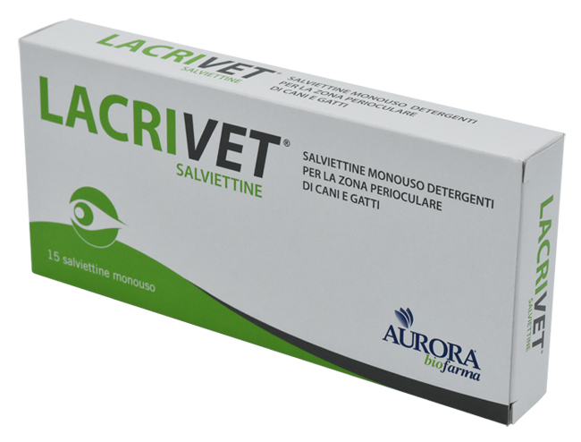 LACRIVET SALVIETTINE 15 PEZZI - Farmacia Bartoli