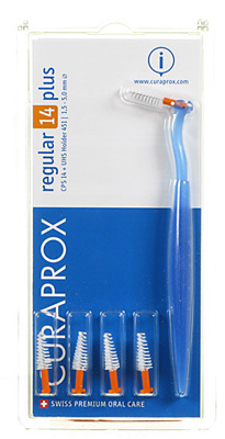 CURAPROX CPS REGULAR CPS 14 CON 5 SCOVOLINI + SUPPORTO - Farmacia Bartoli
