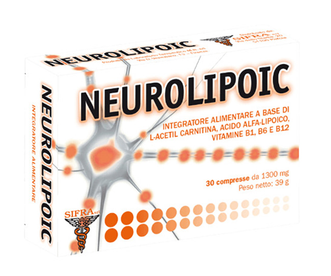 NEUROLIPOIC 30 COMPRESSE - Farmacia Bartoli