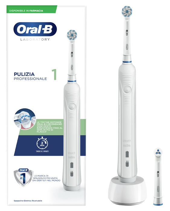 ORALB PRO1 LABORATORY SPAZZOLINO ELETTRICO - Farmacia Bartoli