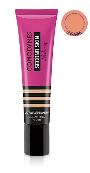 CCC SECOND SKIN FOUNDATION 03 CARAMEL - Farmacia Bartoli