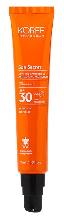 KORFF SUN SECRET FLUIDO VISO SPF30 50 ML - Farmacia Bartoli
