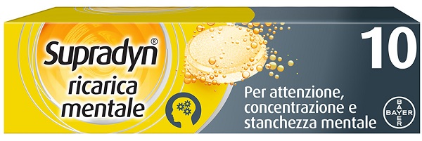 SUPRADYN RICARICA MENTALE 10 COMPRESSE - Farmacia Bartoli