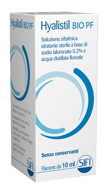 GOCCE OCULARI HA 0,2% E ACQUE DISTILLATE HYALISTIL BIO PF FRUTTI ROSSI 10 ML - Farmacia Bartoli