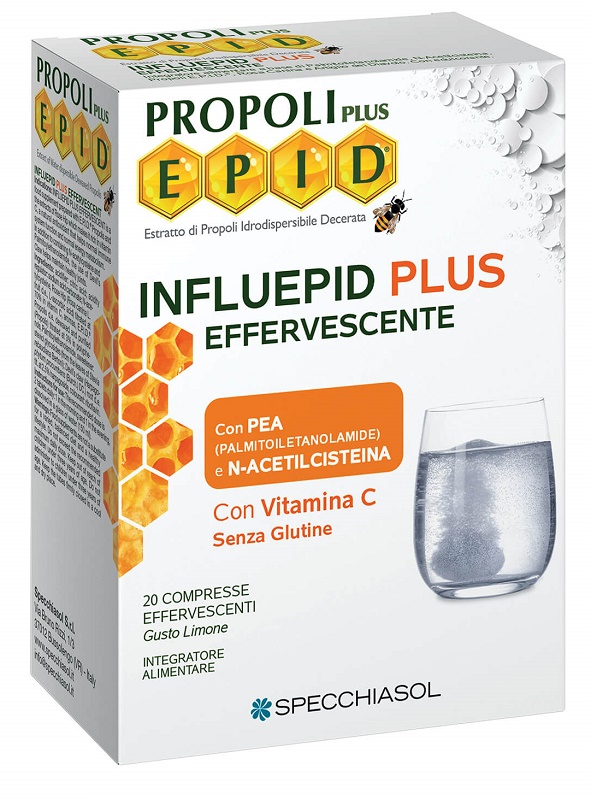 INFLUEPID PLUS EFFERVESCENTE PEA 20 COMPRESSE - Farmacia Bartoli