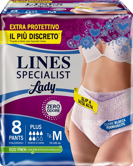 LINES SPECIALIST PANTS PLUS M FARMA 8 PEZZI - Farmacia Bartoli