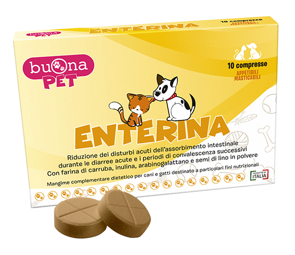 BUONAPET ENTERINA 10 COMPRESSE - Farmacia Bartoli