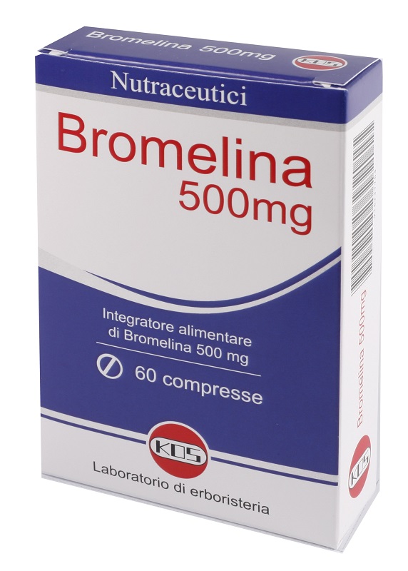 BROMELINA 500 MG 60 COMPRESSE - Farmacia Bartoli