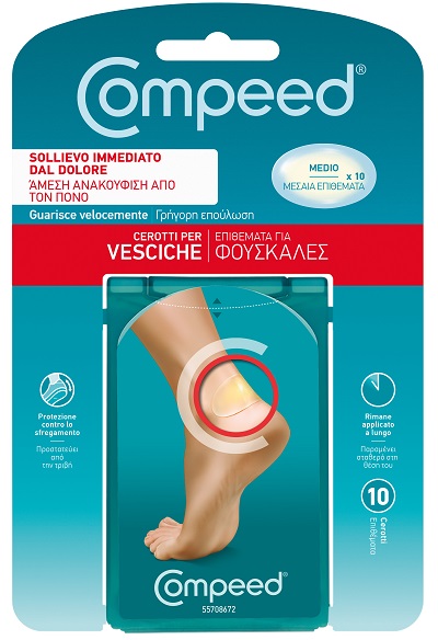 COMPEED CEROTTO VESCICHE MEDIO 10 PEZZI - Farmacia Bartoli
