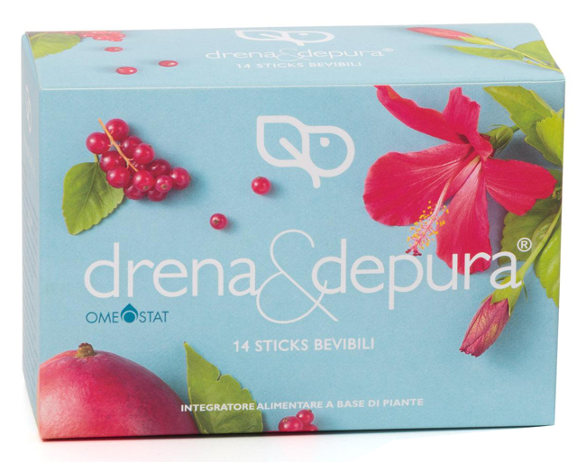 DRENA&DEPURA OMEOSTAT 14 STICK - Farmacia Bartoli