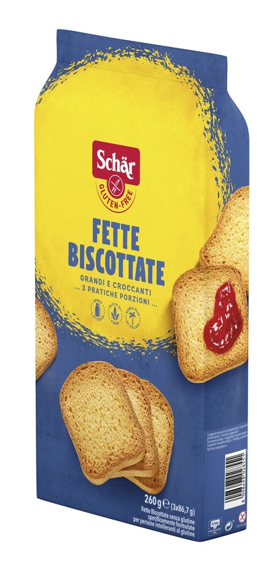 SCHAR FETTE BISCOTTATE 3 PORZIONI DA 86,7 G - Farmacia Bartoli