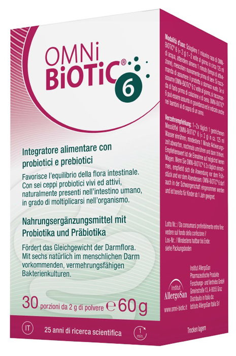 OMNI BIOTIC 6 BARATTOLO 60 G - Farmacia Bartoli