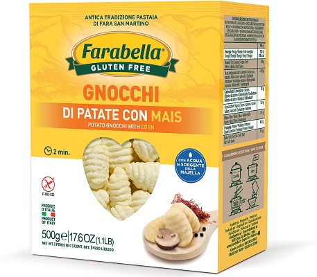 FARABELLA GNOCCHI PATATE CON MAIS 500 G - Farmacia Bartoli