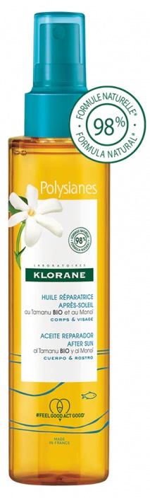 KLORANE OLIO RISTRUTTURANTE DOPOSOLE AL TAMANU E MONOI 150 ML - Farmacia Bartoli