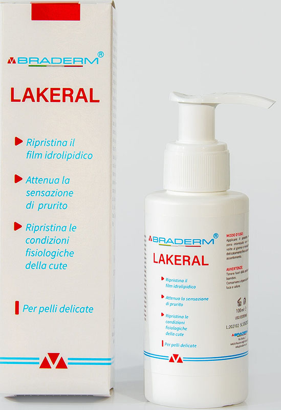 LAKERAL 100 ML BRADERM - Farmacia Bartoli