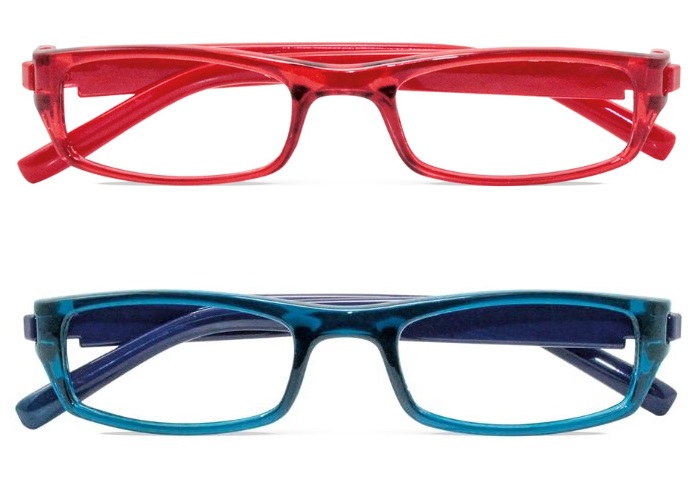 TWINS SILVER ESSENTIAL ROSSO/BLU +1,00 - Farmacia Bartoli