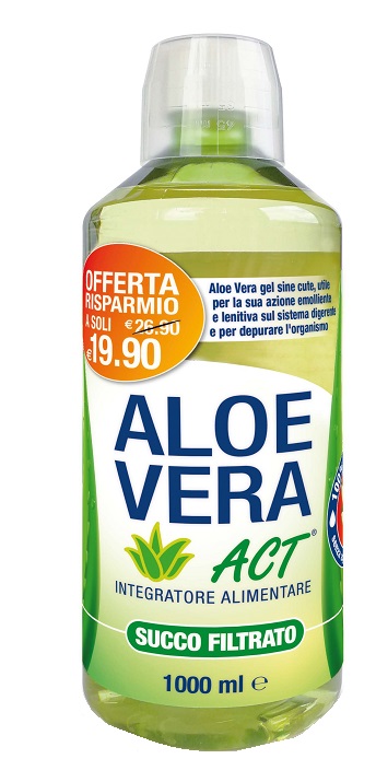 ALOE VERA ACT SUCCO FILTRATO 1000 ML - Farmacia Bartoli