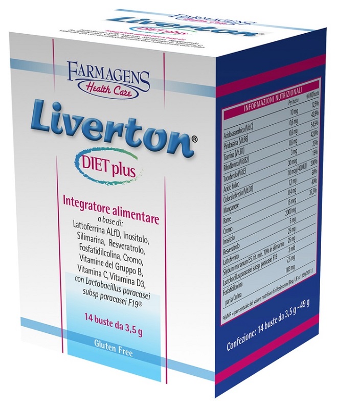 LIVERTON DIET PLUS 14 BUSTINE - Farmacia Bartoli